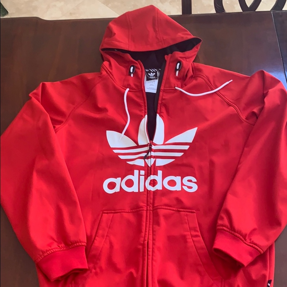 Adidas Greeley Red 5K Softshell Jacket